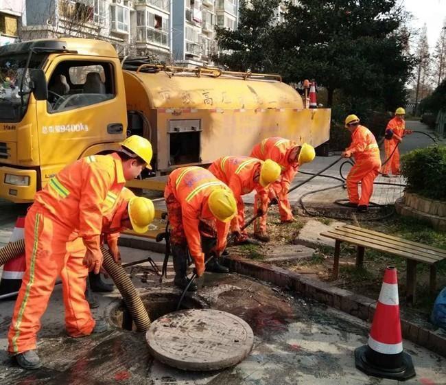 南头镇市政管道清淤