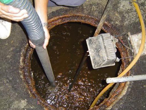 南头镇隔油池清理